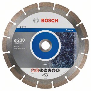 Timanttikatkaisulaikka Bosch Standard for Stone 2608603238; 230x22,23 mm; 10 kpl.