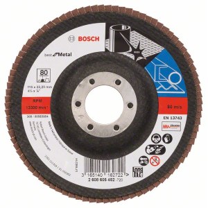 Lamellihiomalaikka  Bosch Best for Metal; 115 mm