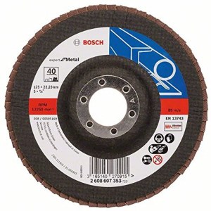Lamellihiomalaikka  Bosch; Ø125 mm; K40
