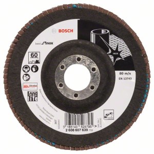 Lamellihiomalaikka  Bosch Best for Inox; 125 mm