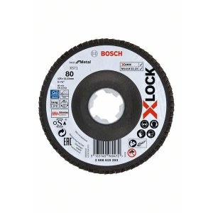 Lamellihiomalaikka  Bosch 2608619198; 115x22,23 mm; K60; X-Lock