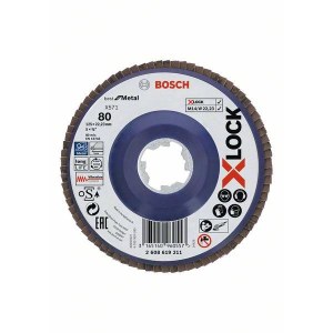 Lamellihiomalaikka  Bosch 2608619206; 115x22,23 mm; K60; X-Lock