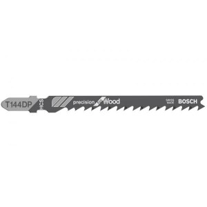 Pistosahanterä Bosch T 144 DP; 100 mm; 100 kpl.