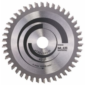 Katkaisuterä puulle Bosch; MULTI MATERIAL; Ø140 mm