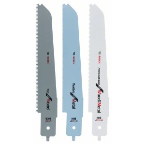 Teräsetti sahalle Bosch PFZ 500 E; 3 kpl.