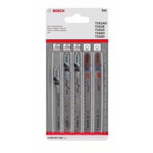 Sahaterä setti Bosch 2608667858; 5 kpl.