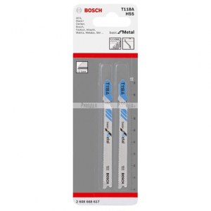 Pistosahanterä Bosch T 118 A; 92 mm; 2 kpl.