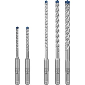 Betoniporanteräsarja Bosch SDS-plus-7X; 5/6/6/8/10 mm; 5 kpl.