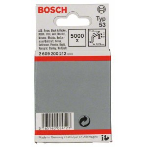 Niitit Bosch 2609200212; 11,4x12 mm; 5000 kpl.; tyyppi 53