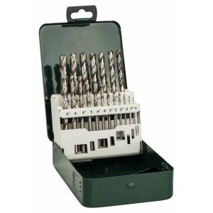 Poranteräsarja Bosch HSS-G; 1-10 mm; 19 kpl.