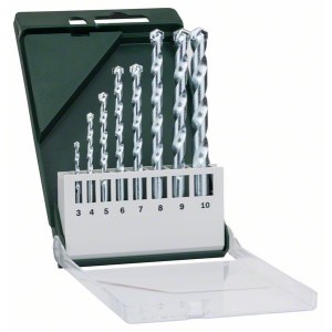 5- os. Kiviporanteräsarja Bosch 2609255462; 3-10 mm; 8 kpl.