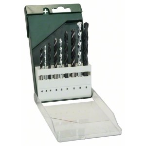 Poranteräsarja Bosch HSS-R; 4-8 mm; 9 kpl.