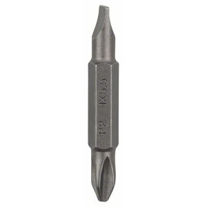 Kaksipuolinen ruuvinvääntimen terä Bosch 2609255954; S1,0x5,5-PH2; 1/4''; 45 mm
