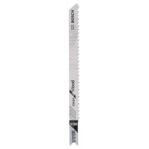 Pistosahanterä Bosch U 101 BR; 100 mm; 2 kpl.