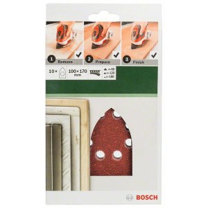 Hiomapaperi Bosch 2609256A66; 102x62/93 mm; K240; 10 kpl.