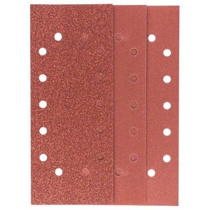 Hiomapaperi Bosch 2609256B32; 115x280 mm; K60/K120/K180; 10 kpl.