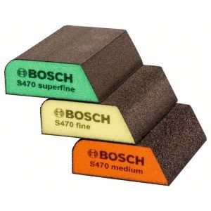 Hiomasieni Bosch 2609256F15; 97x69x26 mm; 3 kpl.