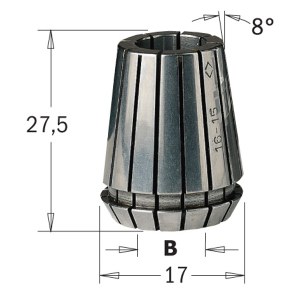 Holkki CMT ER16 184.080.16; 8 mm