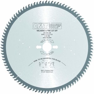 Katkaisuterä puulle CMT 283; 300x3,2x30; Z96; 2°