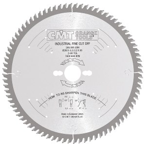 Katkaisuterä puulle CMT 285; 305x3.2x30; Z72; 10°