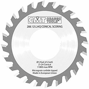 Säädettävä etusaha CMT 288; 125x4.3-5.5x45; Z24; 10°