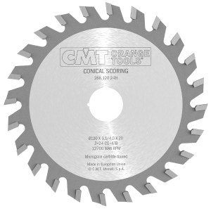 Säädettävä etusaha CMT 288; 200x4,45-5,3x65,0 mm; Z36; 10°