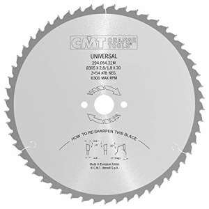 Katkaisuterä puulle CMT 294; 305x2,8x30; Z54; -5°