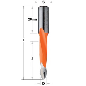 Puuporanterä CMT 314.070.41; 7 mm;  oikea