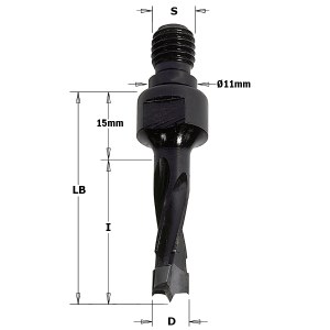 Puuporanterä CMT; S=M10/11 mm; D=5x40 mm