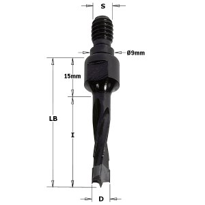 Puuporanterä CMT; S=M10/11 mm; D=12x50 mm