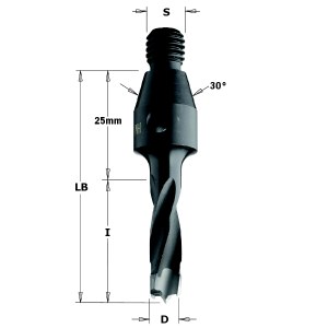 Puuporanterä CMT; S=M10/30°; D=5x30 mm