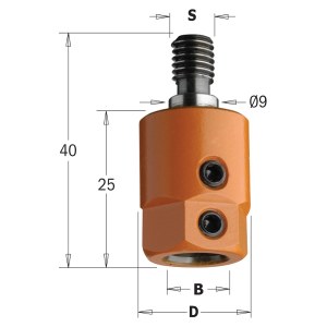 Adapteri CMT 358.080.02; M8/9