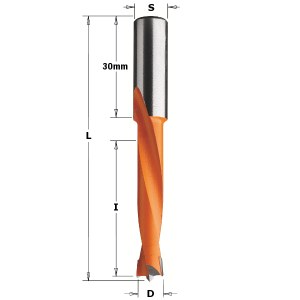 Puuporanterä CMT; S=10x30 mm; D=6x44 mm