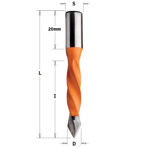 Puuporanterä CMT; S=10 mm; D=6 mm