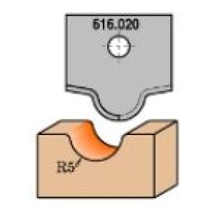 Profiiliveitset leikkuupäihin CMT 665.020; 1 kpl.