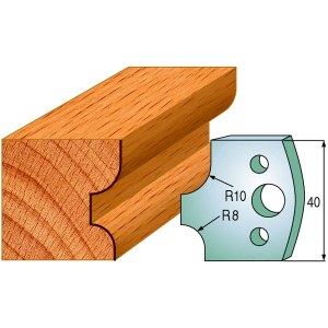 Rajoittimet profiiliveitsille CMT 691.040; 2 kpl.