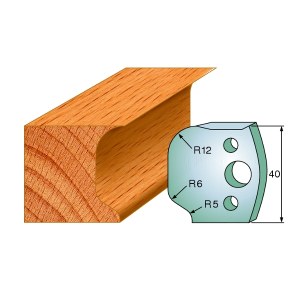 Rajoittimet profiiliveitsille CMT 691.048; 2 kpl.