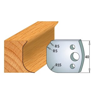 Rajoittimet profiiliveitsille CMT 691.060; 2 kpl.