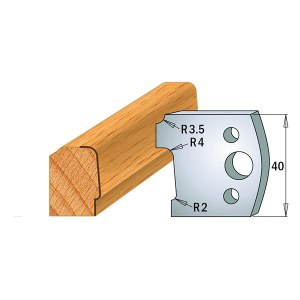 Rajoittimet profiiliveitsille CMT 691.130; 2 kpl.