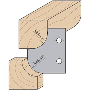 Profiiliveitset leikkuupäihin CMT 695.007.12; 2 kpl.