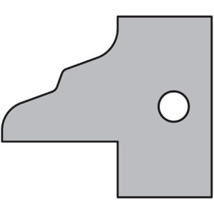 Profiiliveitset leikkuupäihin CMT 695.015.B2; 2 kpl.