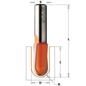 Kourujyrsin CMT; S=6 mm; D=19 mm