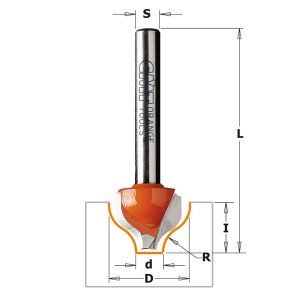 Profiilijyrsin B CMT; S=6 mm; D=19 mm
