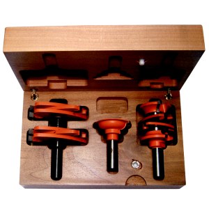 Jyrsinteräsarja  CMT HW; 1/2'' (12,7 mm); 3 osat