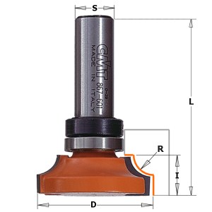 Profiilijyrsin B CMT 867.602.11B; S=12,7 mm; D=35 mm