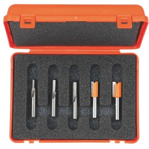 Jyrsinteräsarja  CMT; straight; 8 mm; 5 osat