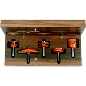 Jyrsinteräsarja  CMT for kitchen; 12 mm; profile C; 5 osat