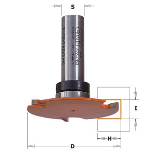 Levyjyrsin CMT 922.016.11B; 3/54 mm; laakereilla