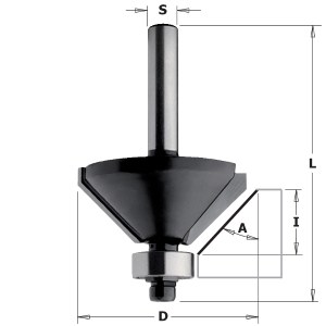 Viistejyrsin CMT Contractor K936-350; 35/15 mm 45°; laakereilla