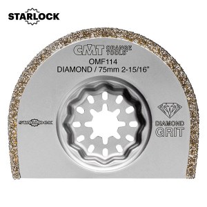 Timanttiterä laastin poistoon CMT OMF114 Extra-Long Life Ø75 mm; 5 kpl.